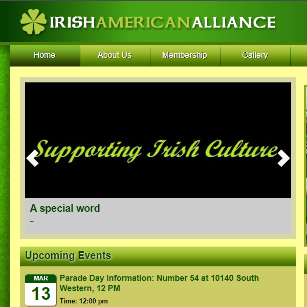 Irish Organizations in Illinois - Irish American Alliance