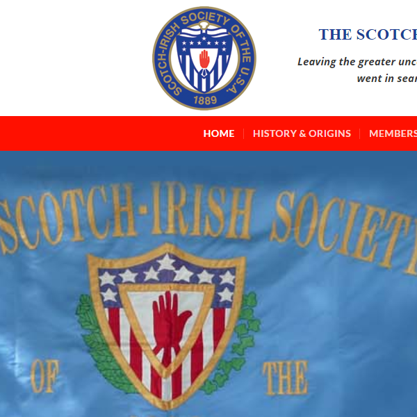 Irish Organization in Verbank NY - The Scotch-Irish Society of the USA